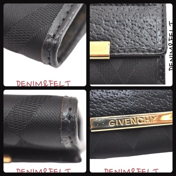 GIVENCHY Black Canvas Leather 6 Hooks Key Case/Holder | PRELOVED🖤🖤 - Picture 16 of 16